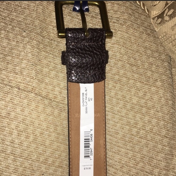 🤎NWT Cole Haan Brown Genuine Leather Belt - Picture 3 of 7